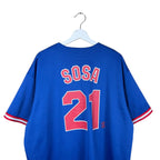 Vintage Majestic MLB Chicago Cubs Sammy Sosa Away Jersey