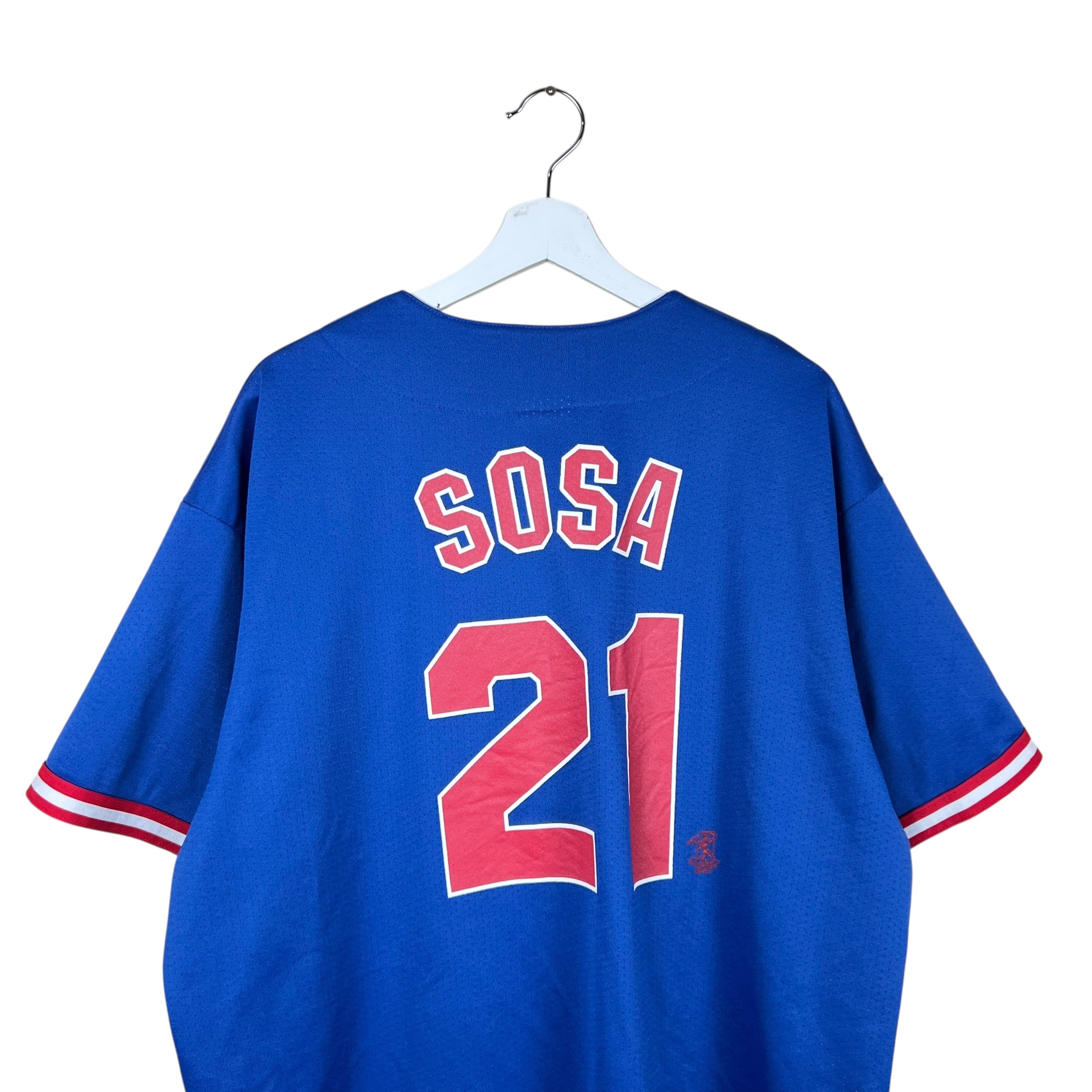 Vintage Majestic MLB Chicago Cubs Sammy Sosa Away Jersey