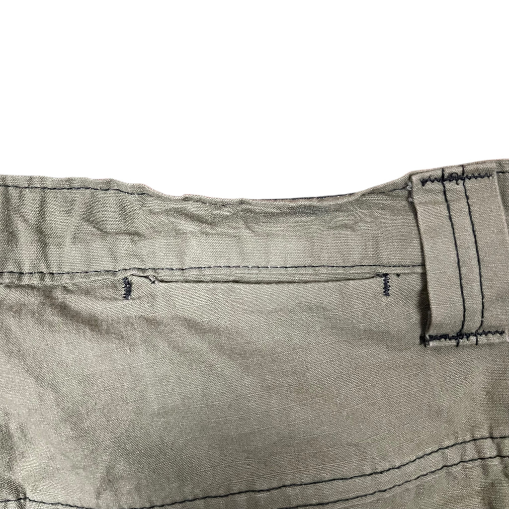 Vintage Menace Jeans Wide Cargo Pants Olive