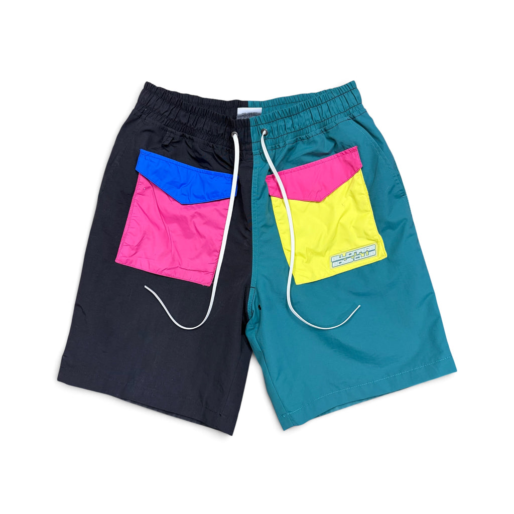 Billionaire Boys Club Multi Colour Nylon Shorts
