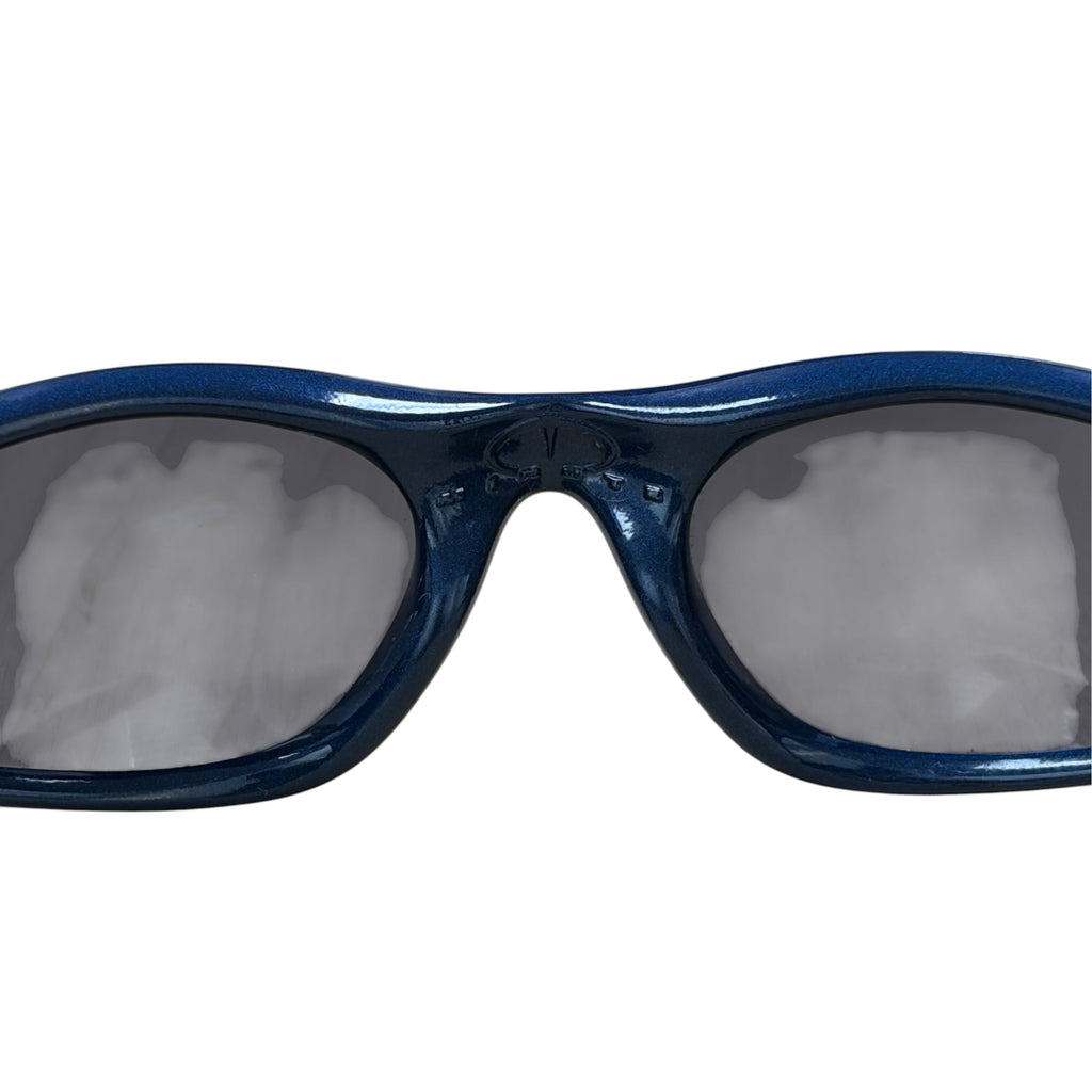 Oakley Minute 1.0 Iridium Sunglasses Metallic Blue/Black
