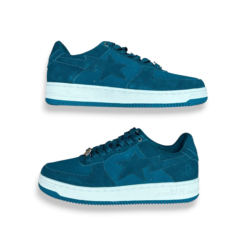 Bathing Ape Bapesta Suede Green (2022)