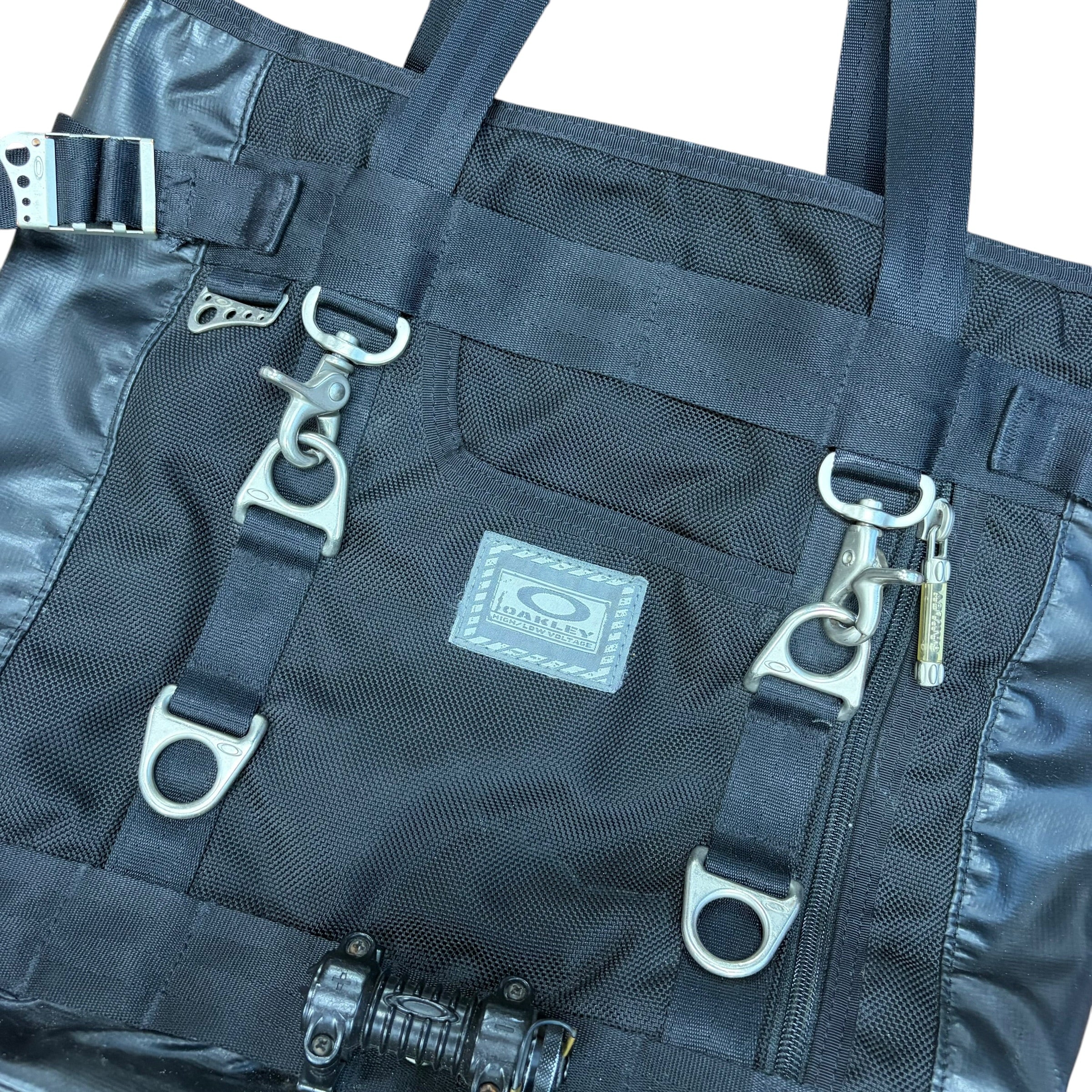Vintage Oakley High Low Voltage Commuter Bag Black