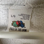 Vintage Bootleg Gucci Logo Crewneck White