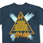 2002 Def Leppard World Tour Tee Black