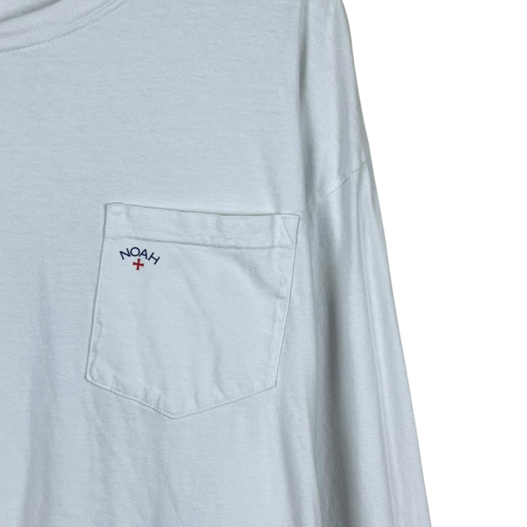 Noah Pocket Longsleeve White