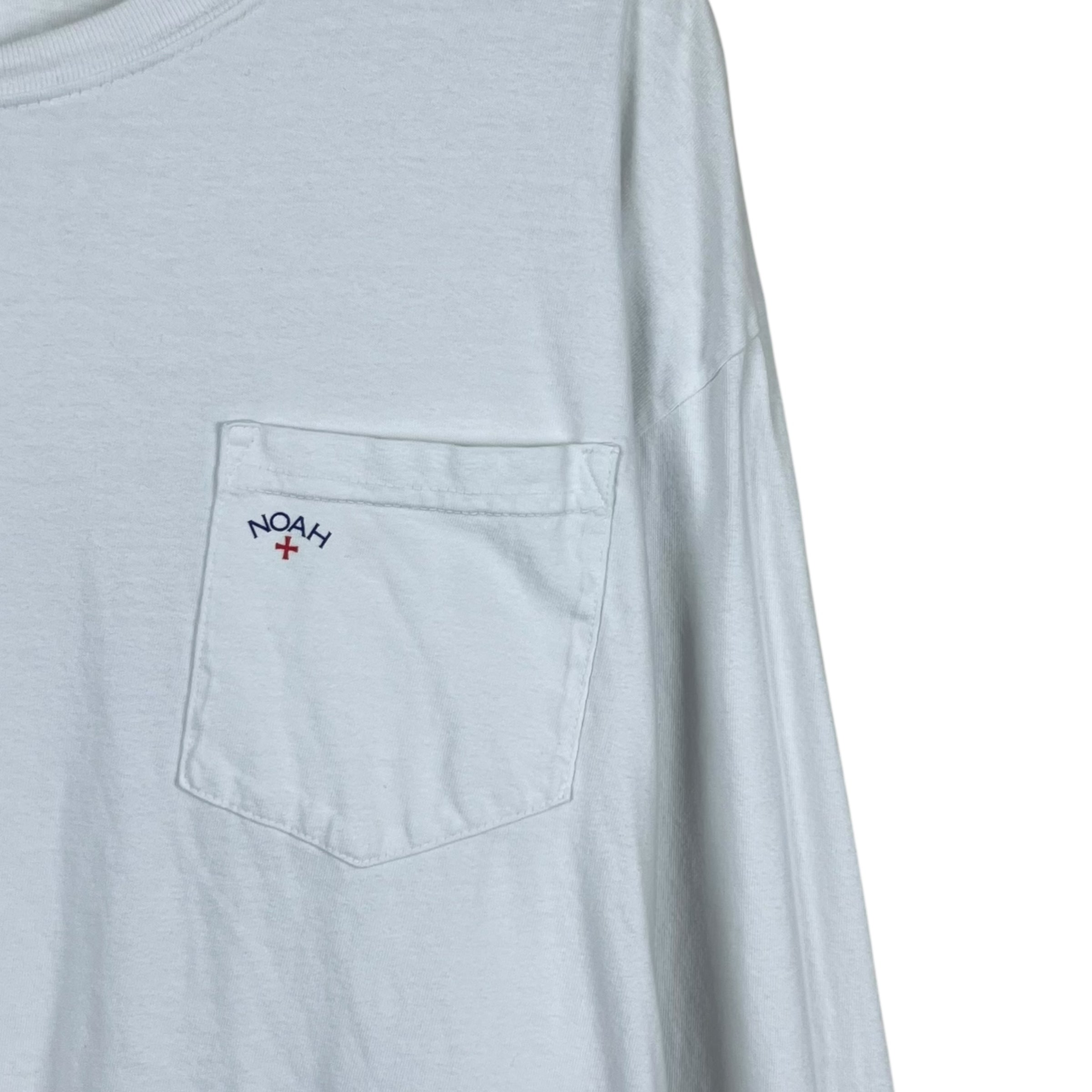Noah Pocket Longsleeve White