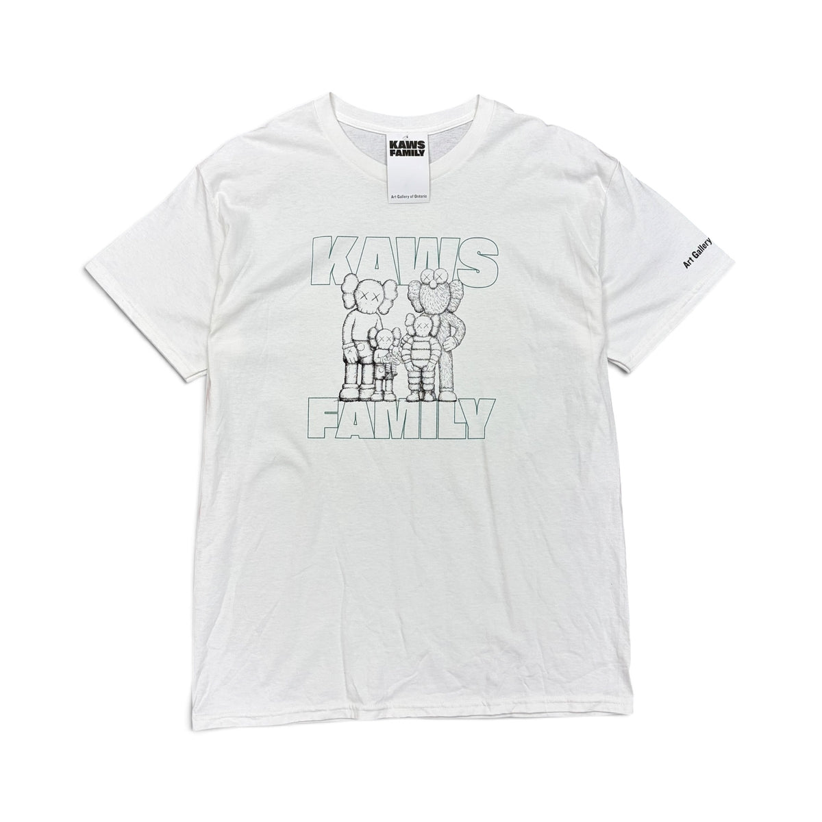 KAWS x Art Gallery of Ontario Family Tee White