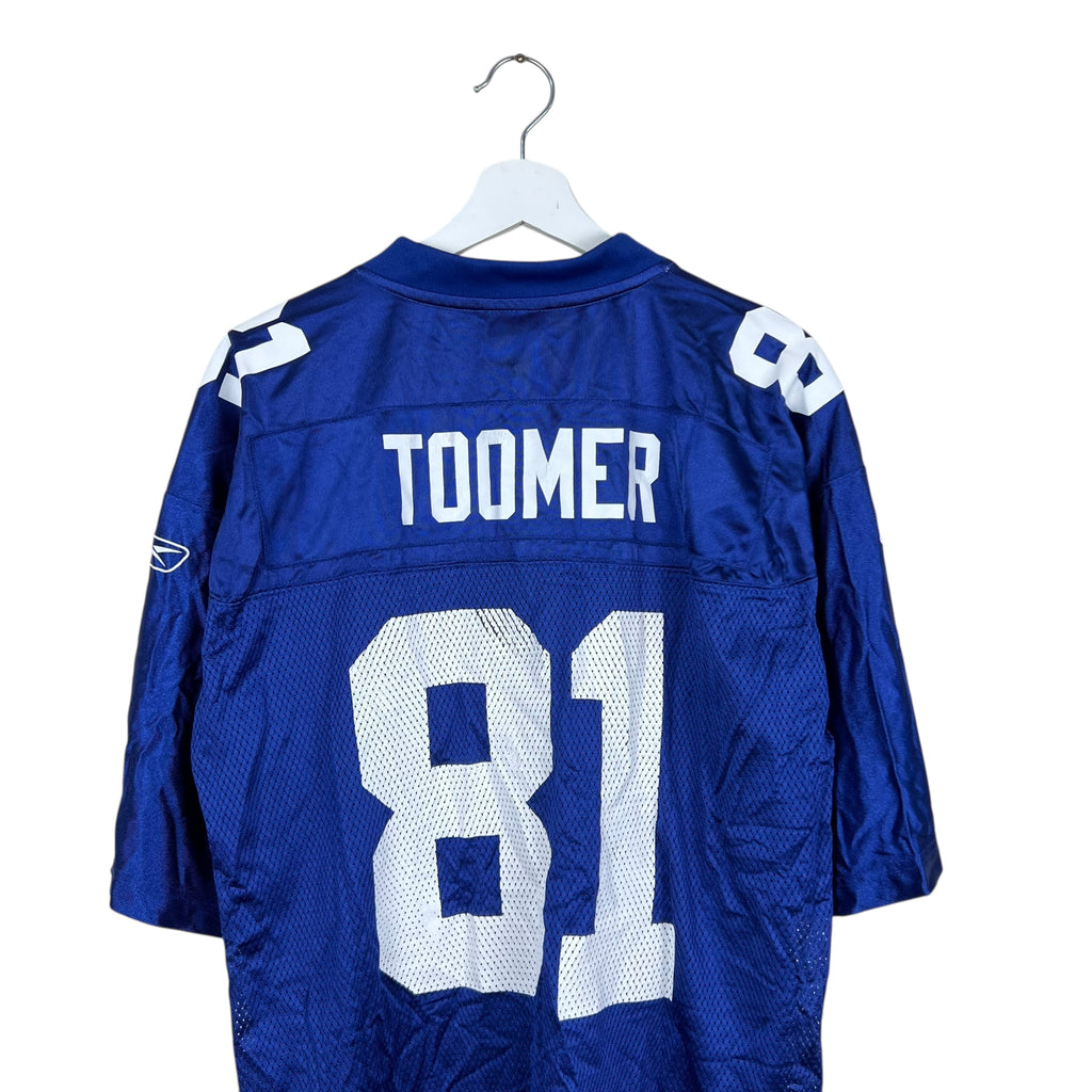 Vintage Reebok NFL New York Giants Amani Toomer Away Jersey