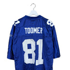 Vintage Reebok NFL New York Giants Amani Toomer Away Jersey