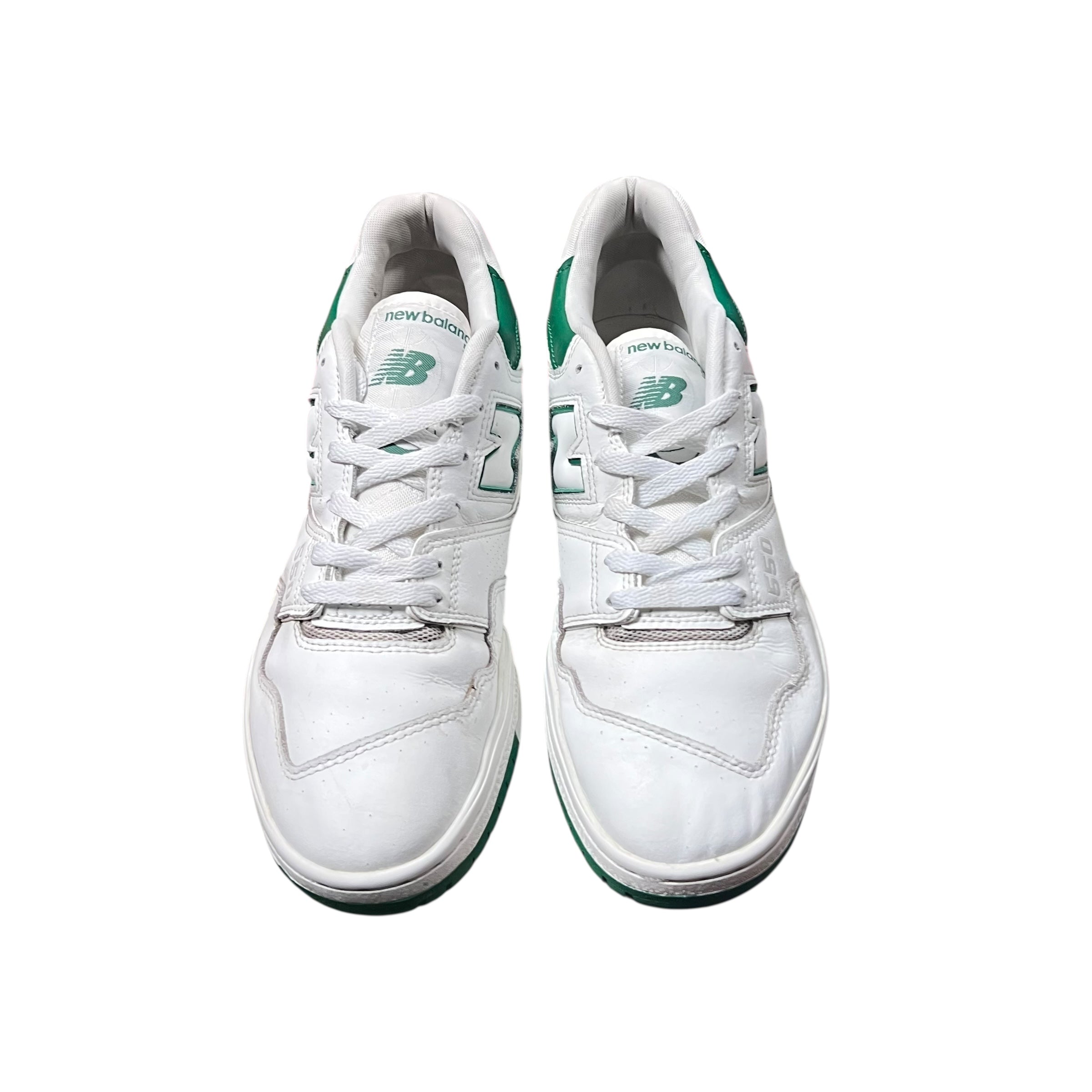New Balance 550 White Classic Green