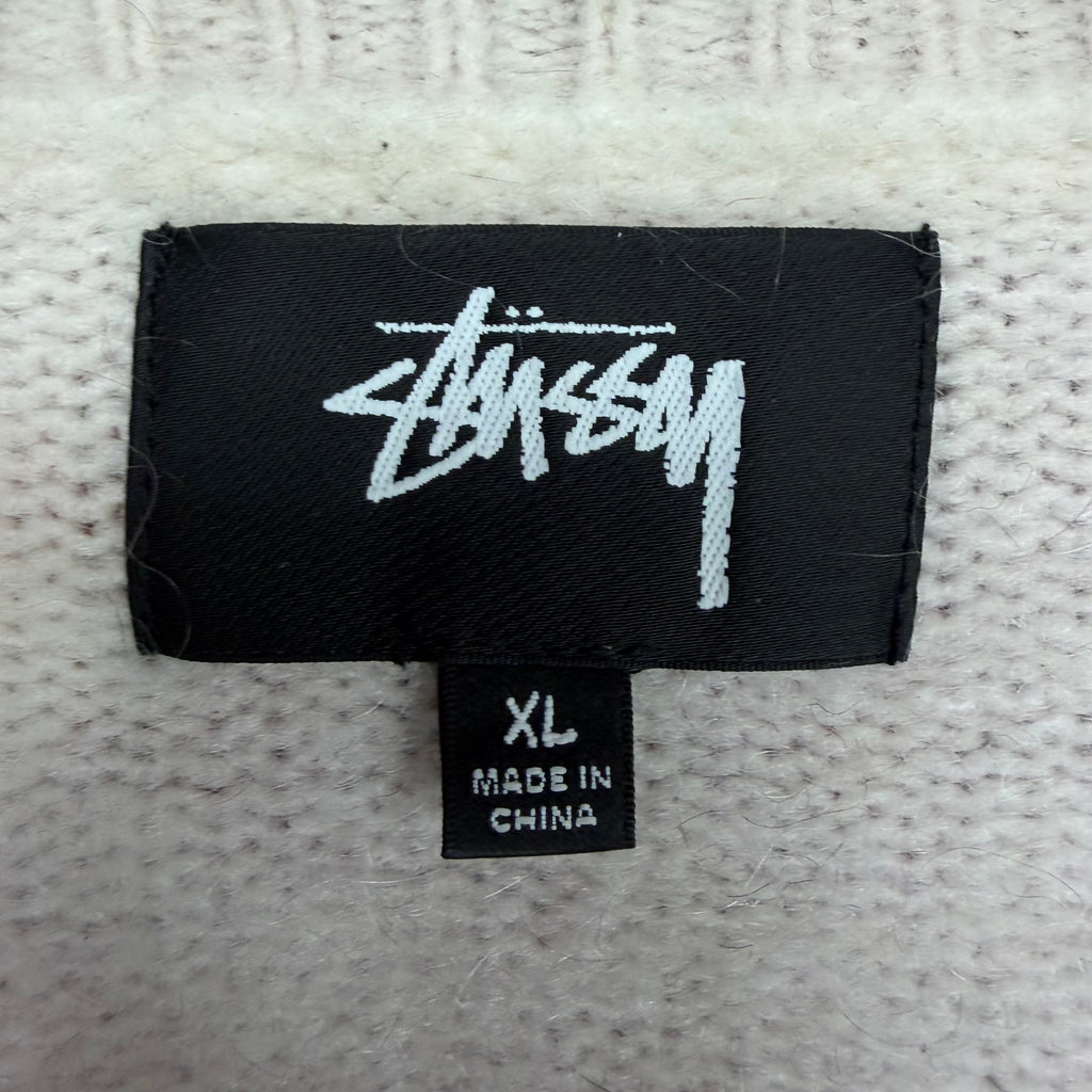 Stussy Tigris Print Sweater Brown