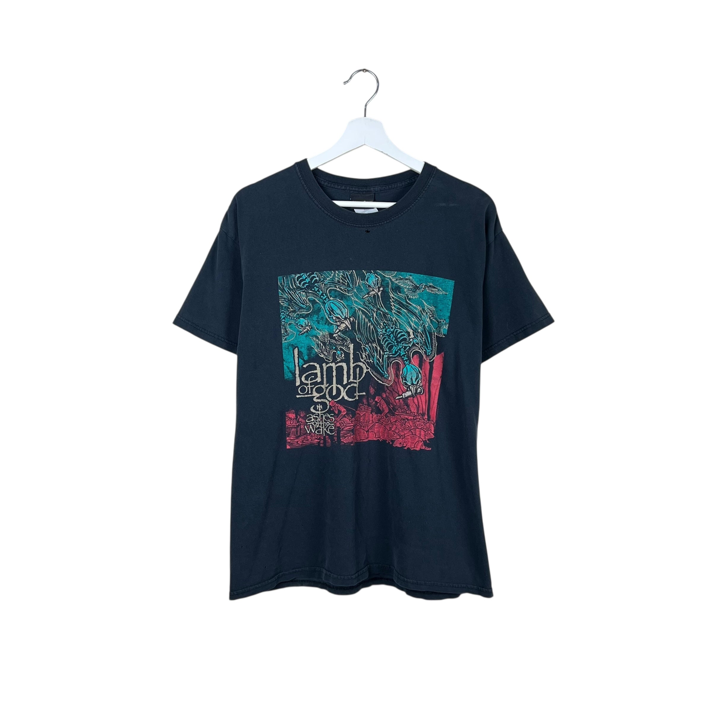 2005 Artimonde Lamb Of God “Ashes Of The Wake” Album Tee Black