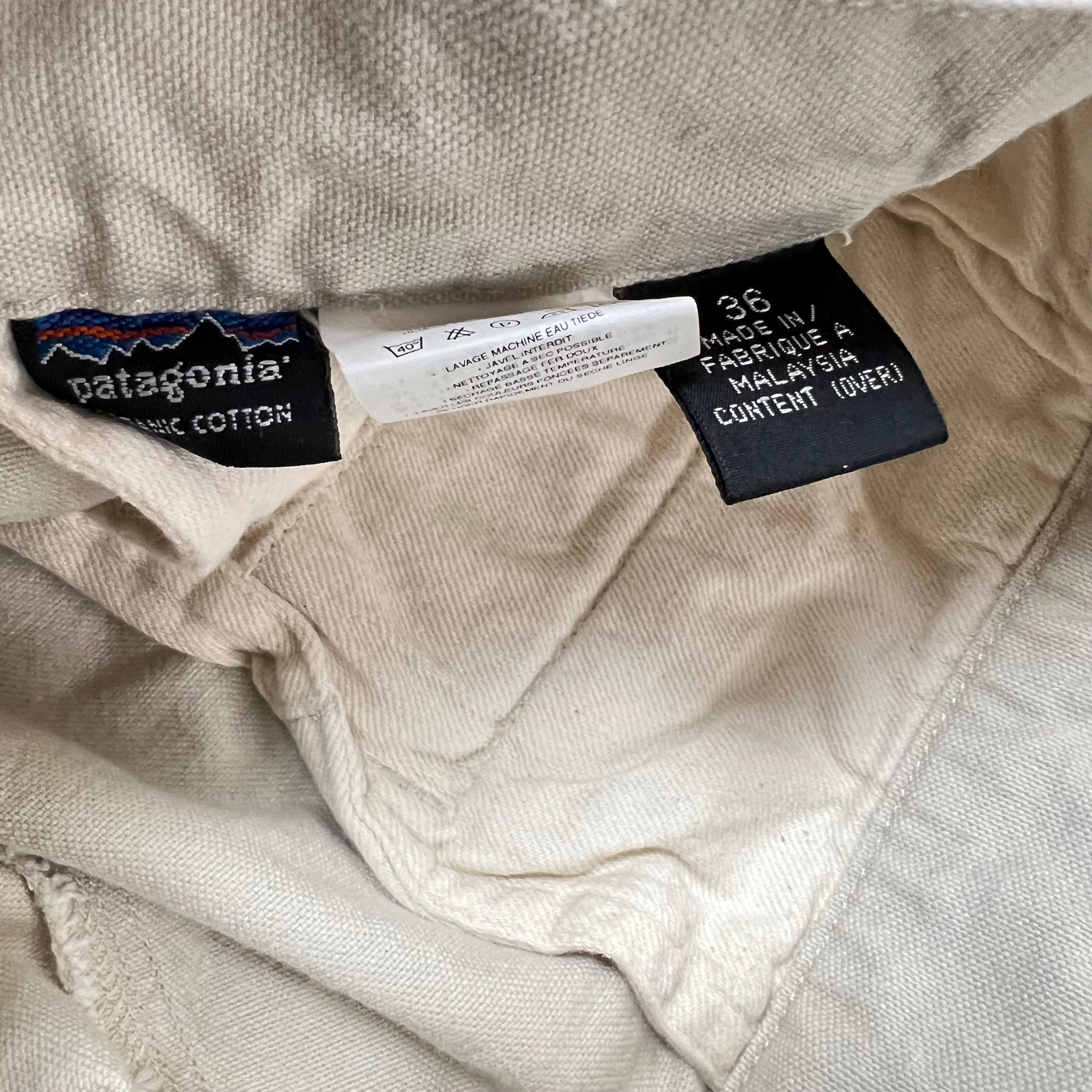 Vintage Patagonia Hemp Cotton Shorts Beige
