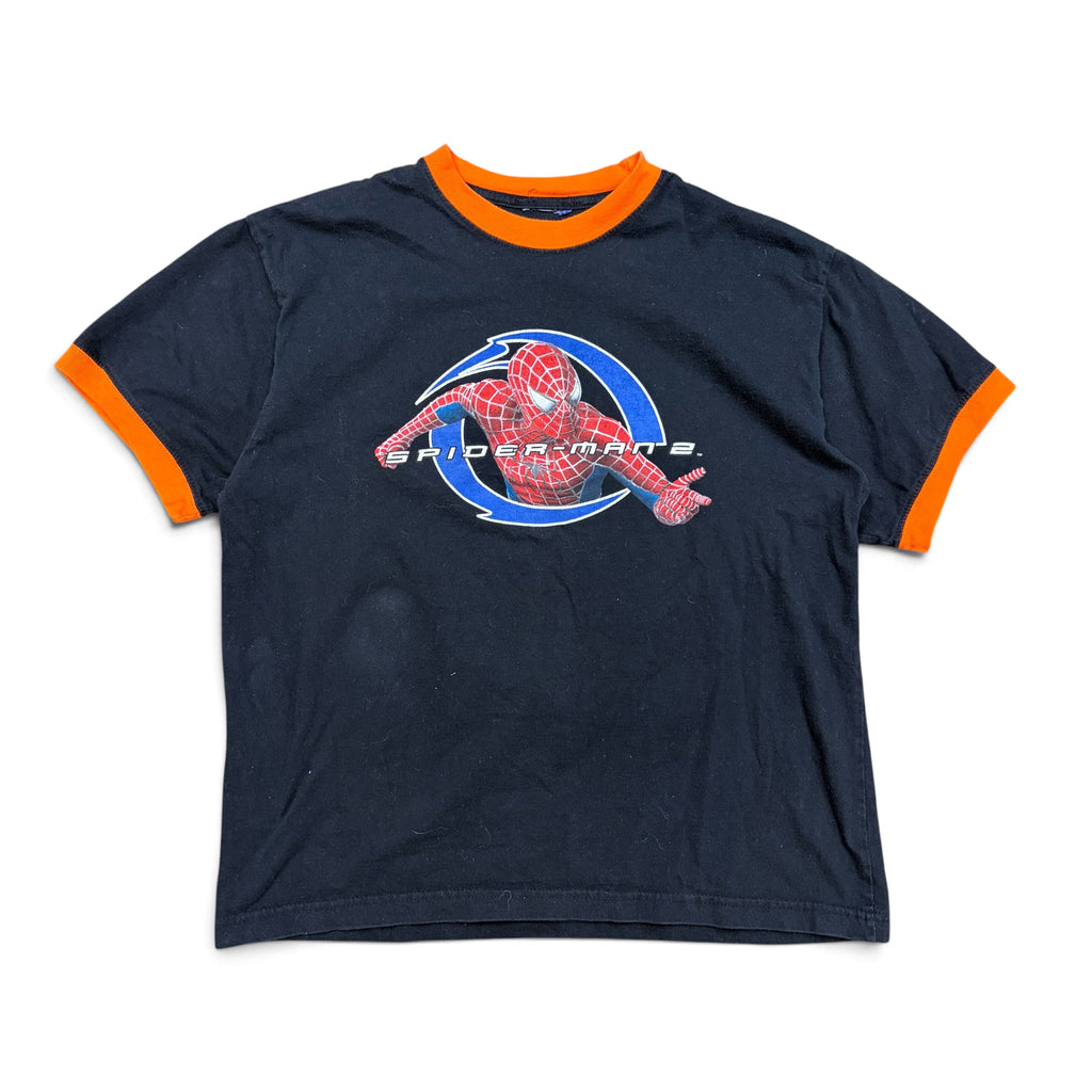 Vintage Spider-Man 2 Promo Ringer Tee Black