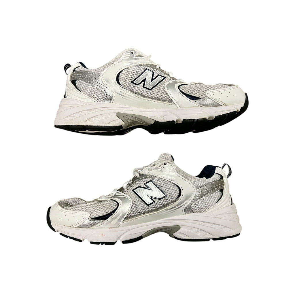 New Balance 530 White Silver Navy