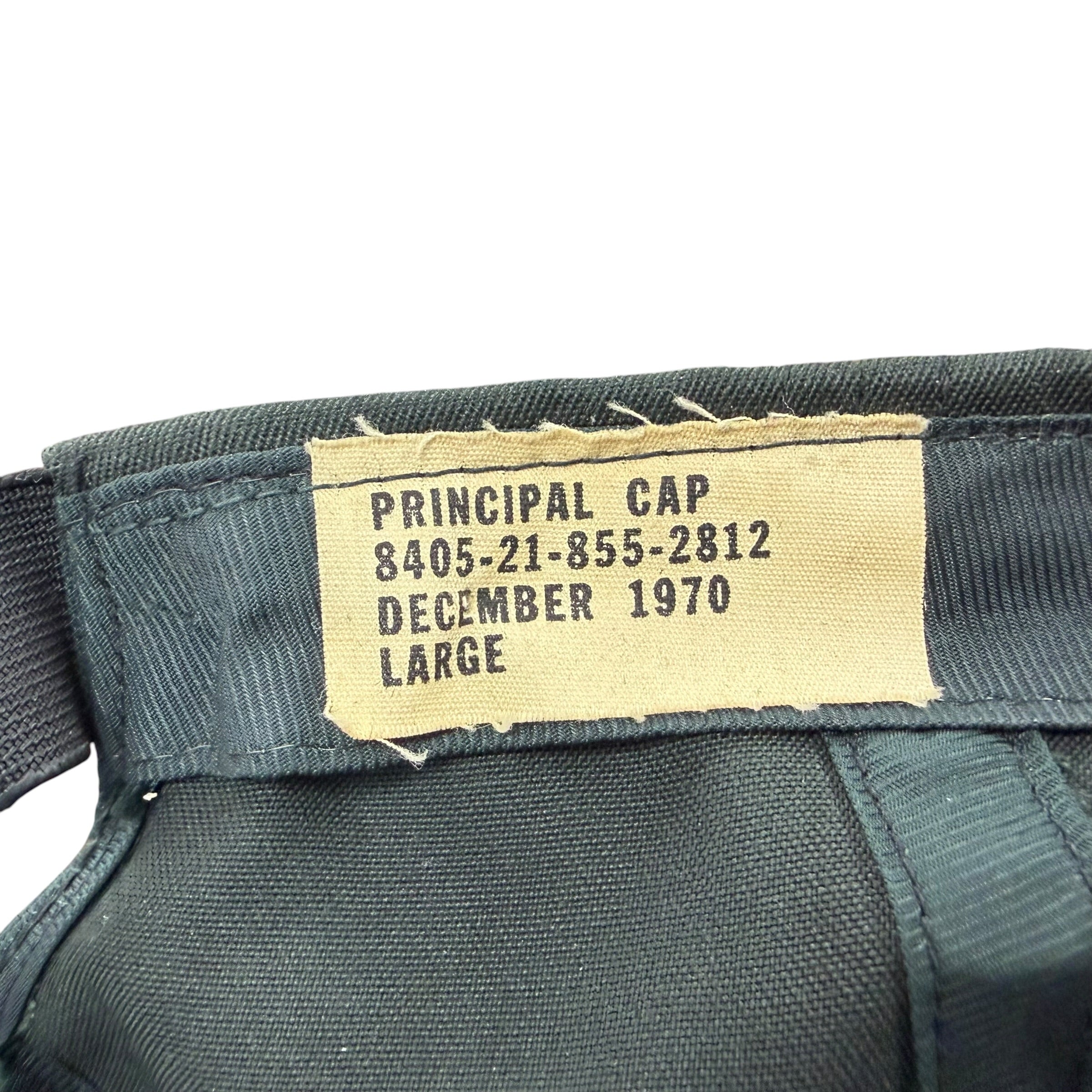 1970’s Principal Cap Black