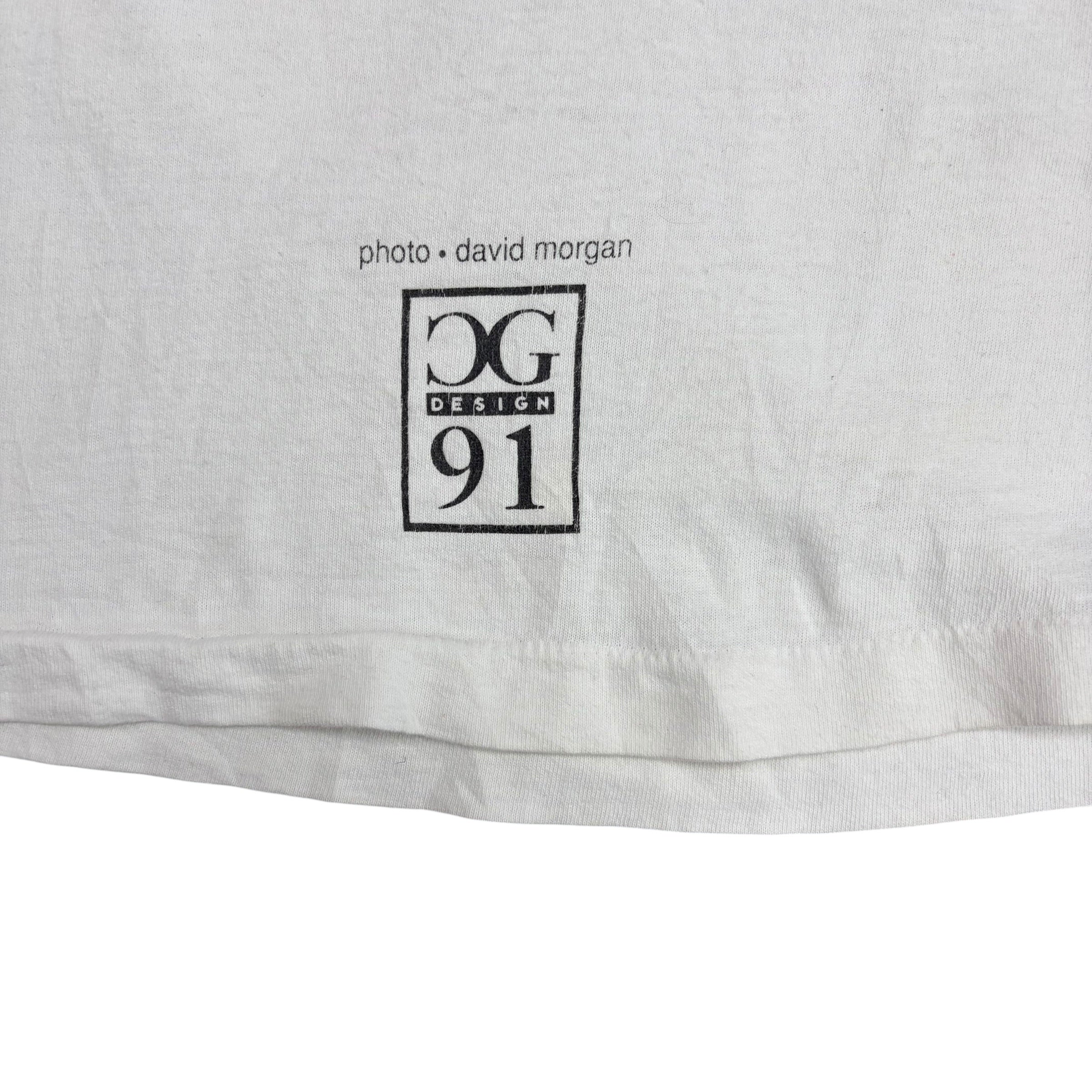 1991 Photos By David Morgan Woman Tee White