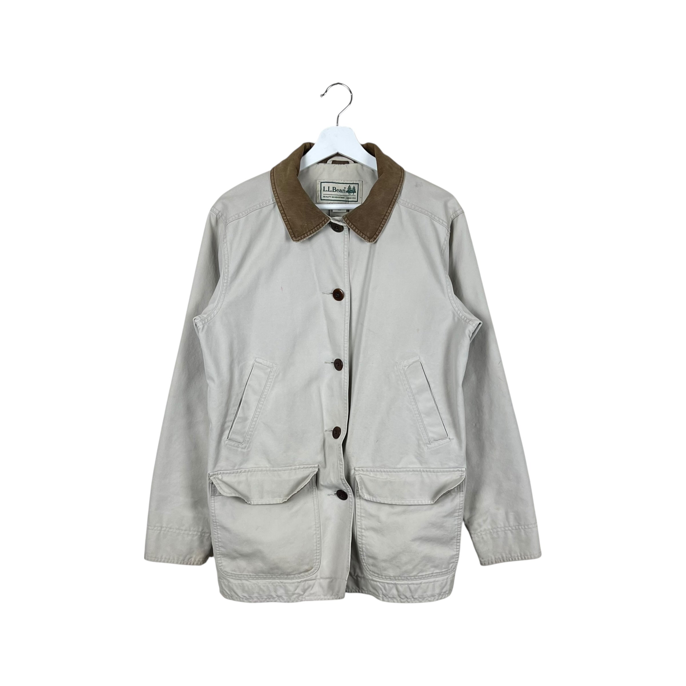 Vintage L.L. Bean Women’s Barn Chore Coat Cream