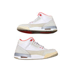 Jordan 3 Retro White Crimson Grey (GS)(2010)