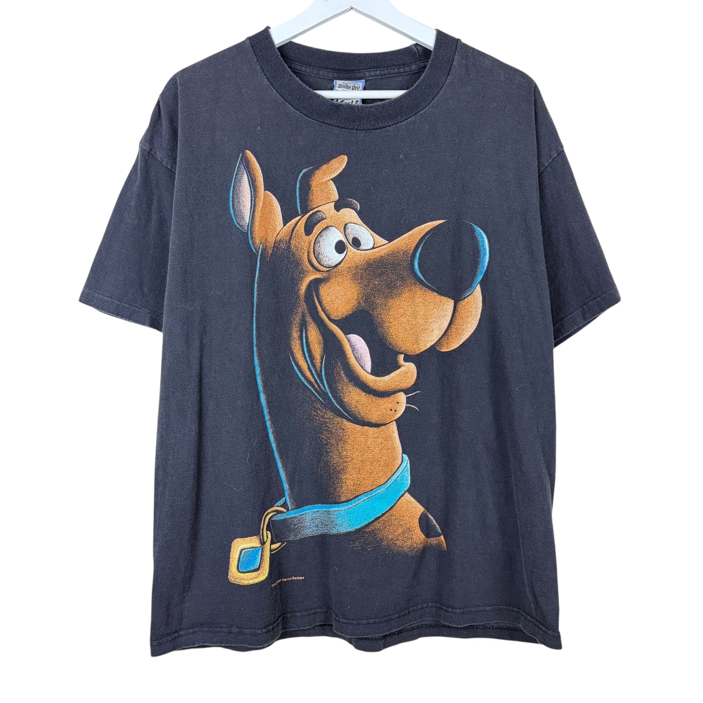 1997 Cartoon Network Scooby Doo Shadow Tee Black