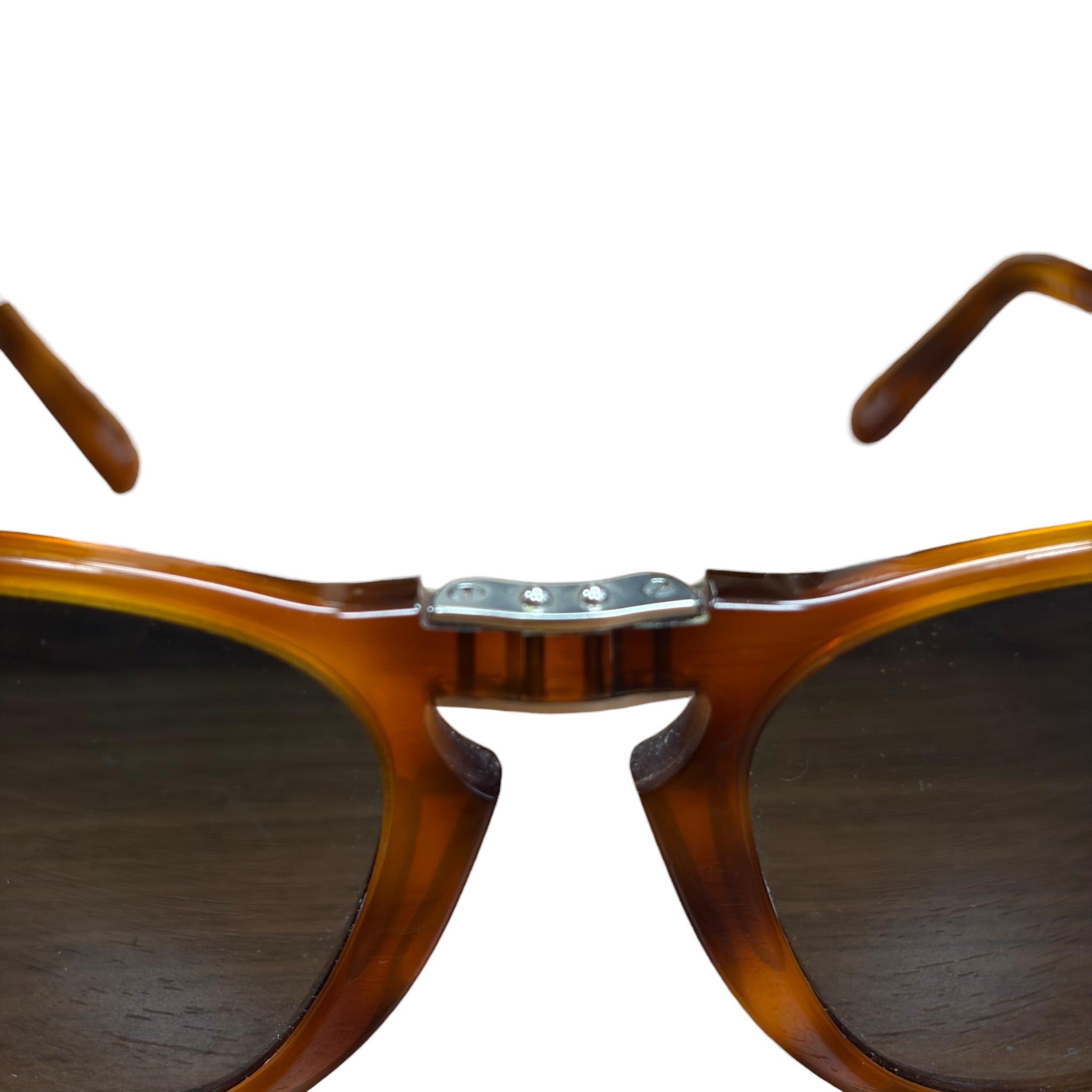 Persol 714 Steve McQueen Foldable Blue Lens Sunglasses