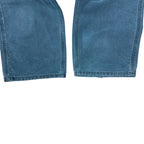 1998 Vintage Carhartt Carpenter Straight Leg Pants Dark Turquoise