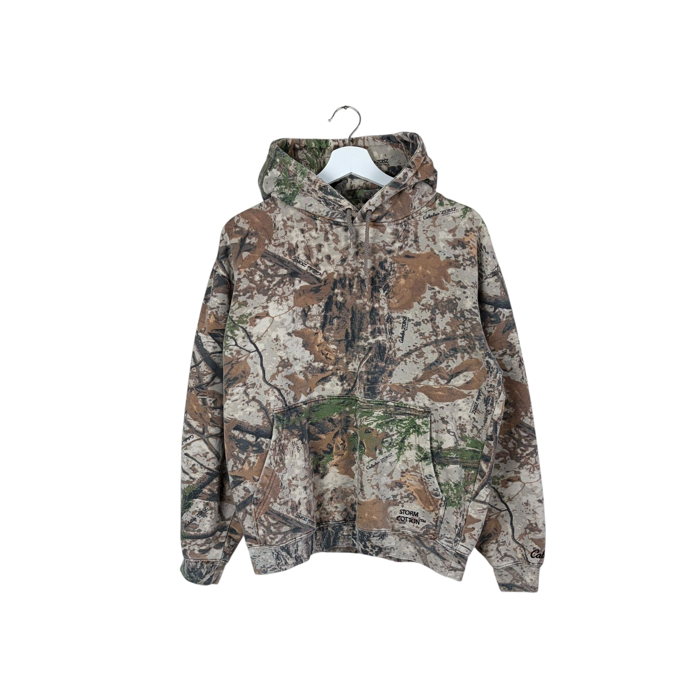 Vintage Cabelas Women’s Storm Cotton Realtree Hoodie Camo