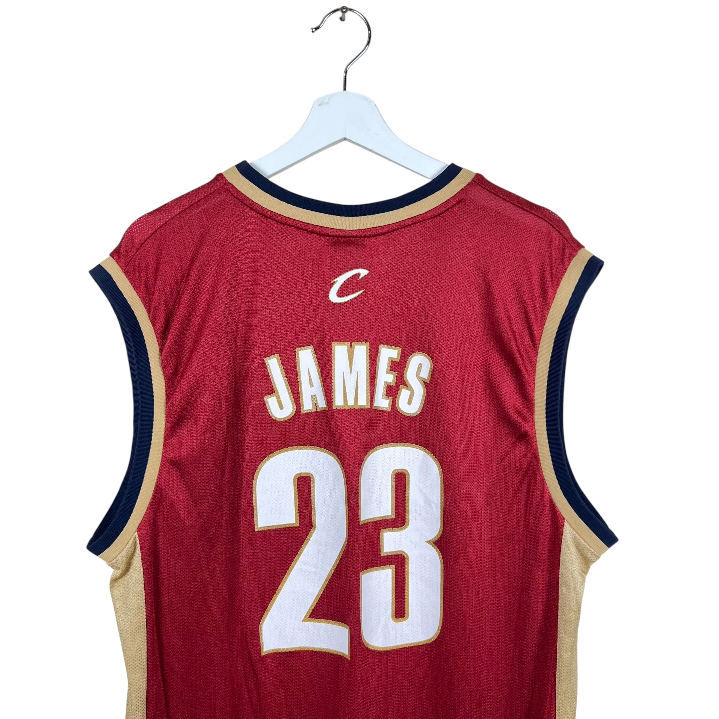 Vintage Reebok NBA Cleveland Cavaliers LeBron James Away Jersey