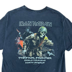 Vintage Iron Maiden “The Final Frontier” World Tour Tee Black