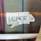 Vintage J.Crew Women’s Flannel Lined Barn Jacket Burgundy