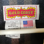 Vintage Gold Coast 2004 Wrangler National Finals Rodeo Keith Marrington Lined Vest