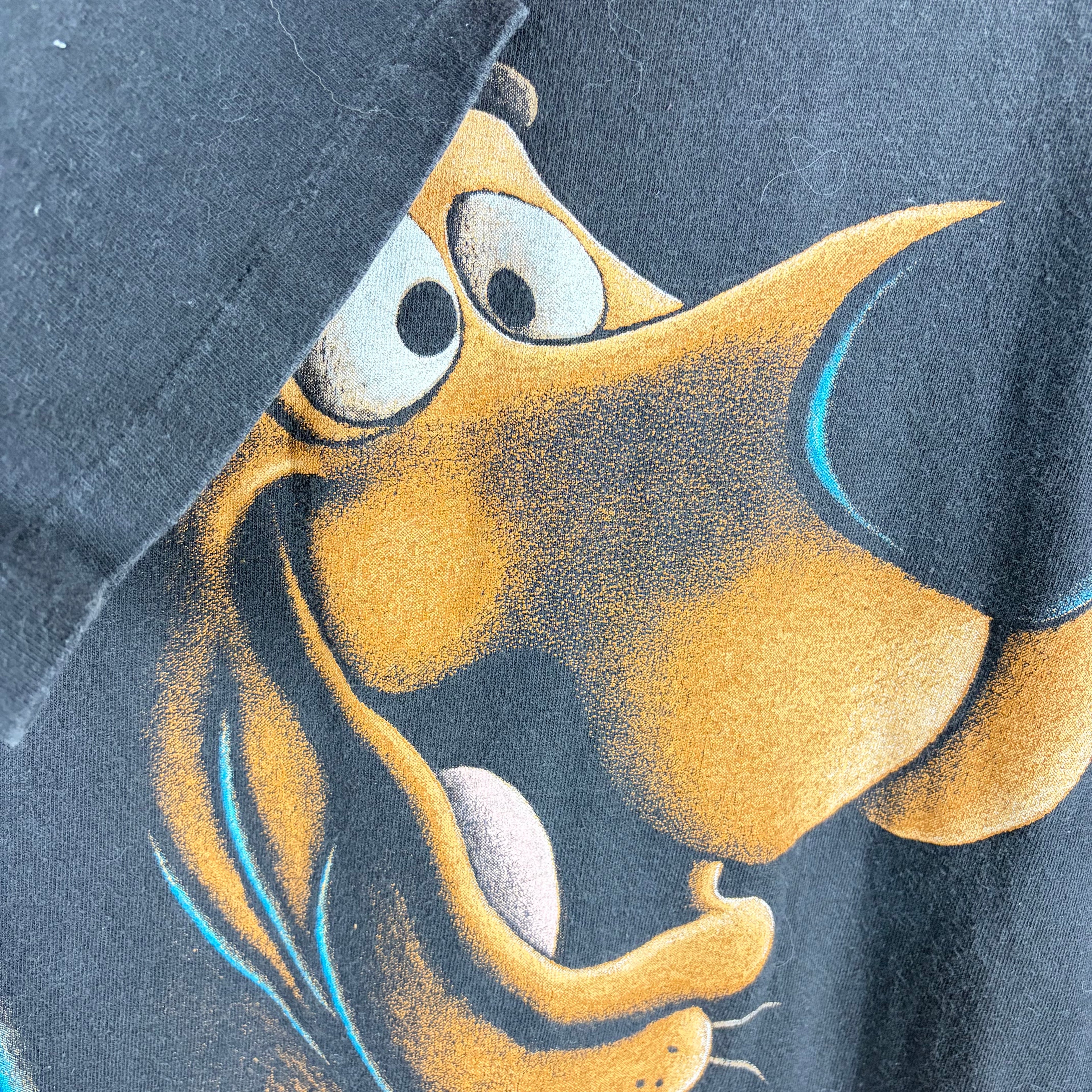 1997 Cartoon Network Scooby Doo Shadow Tee Black