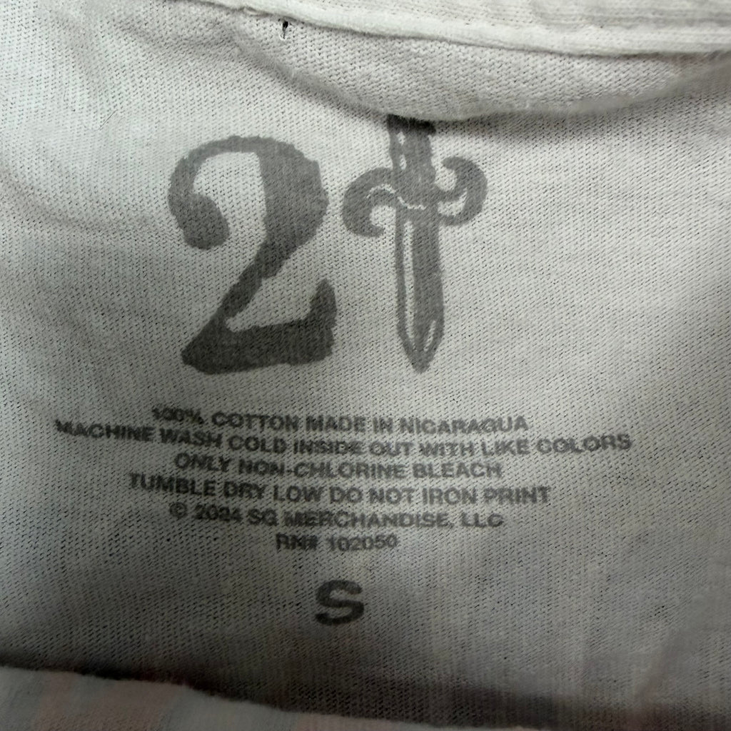Vintage 21 Savage “The American Dream Tour” Tee White