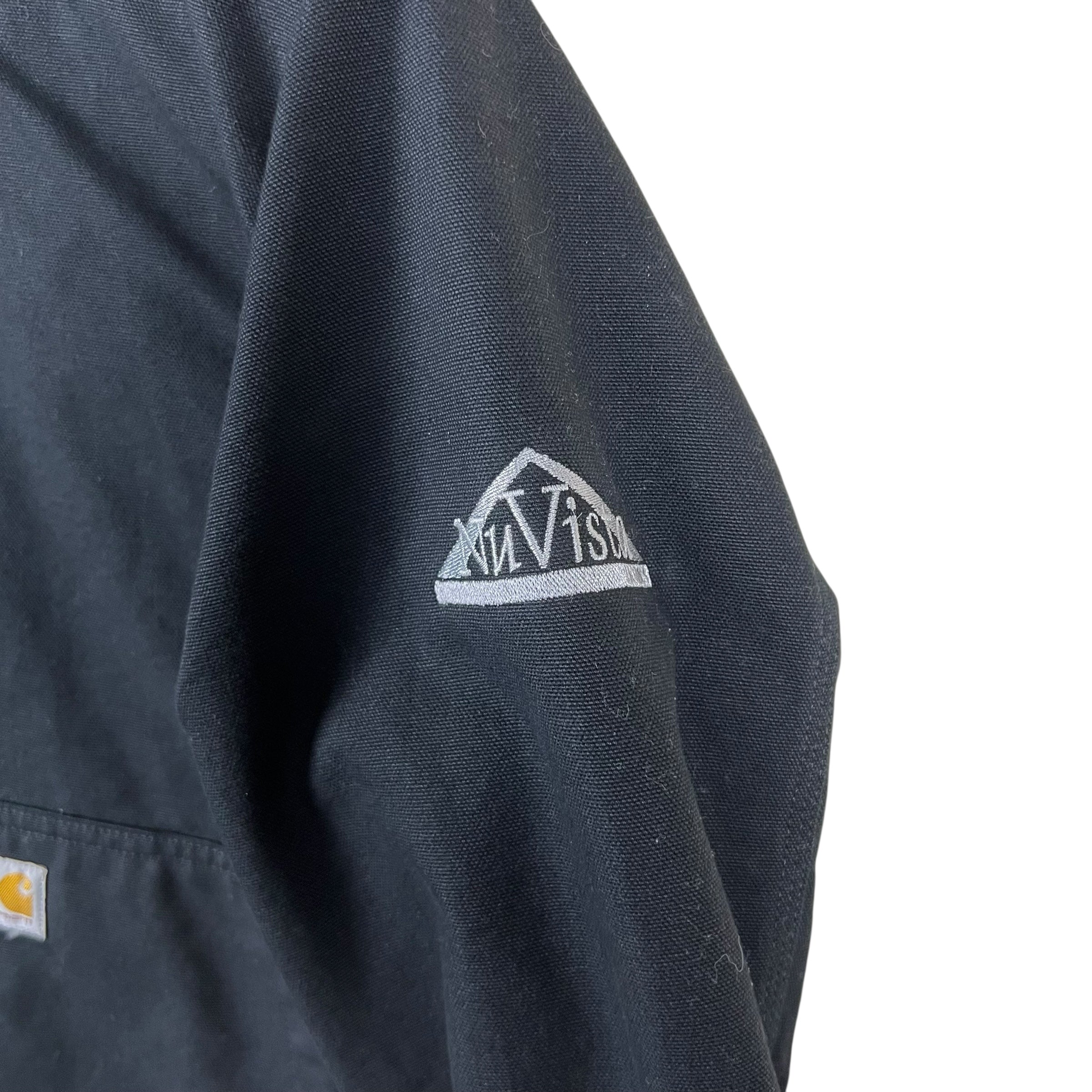 Vintage Youth Carhartt Active Hooded Jacket Black