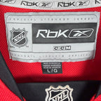 Vintage Reebok NHL Calgary Flames Blank Away Jersey