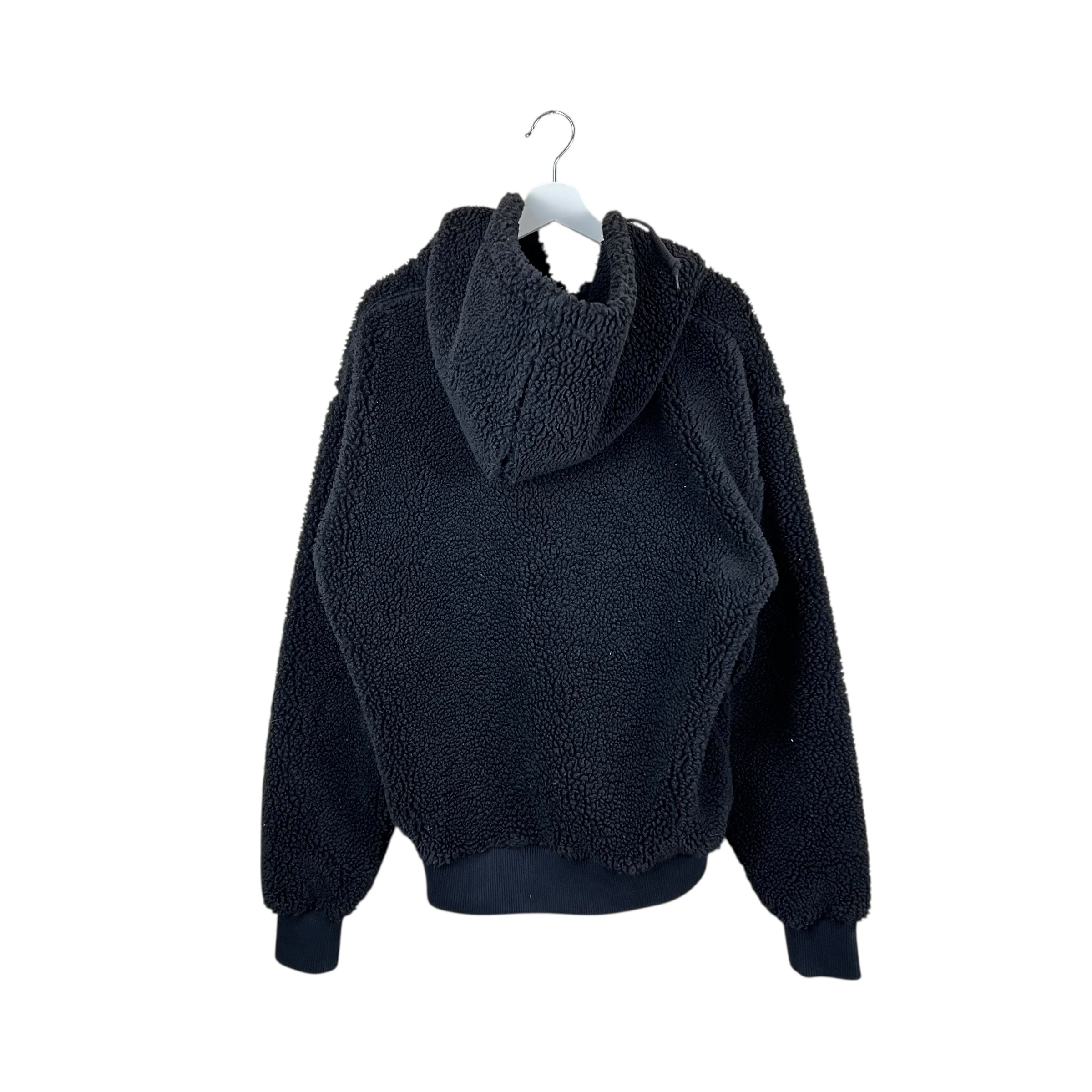 Stussy Sherpa Zip Hoodie Black