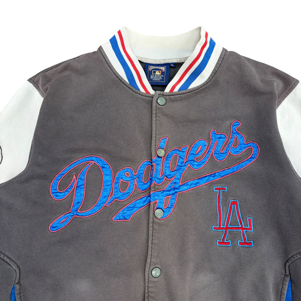 Vintage Cooperstown Majestic Clothing MLB Los Angeles Dodgers Cotton Bomber Jacket