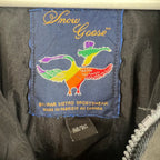 Vintage Snow Goose Winter Down Jacket Dark Grey