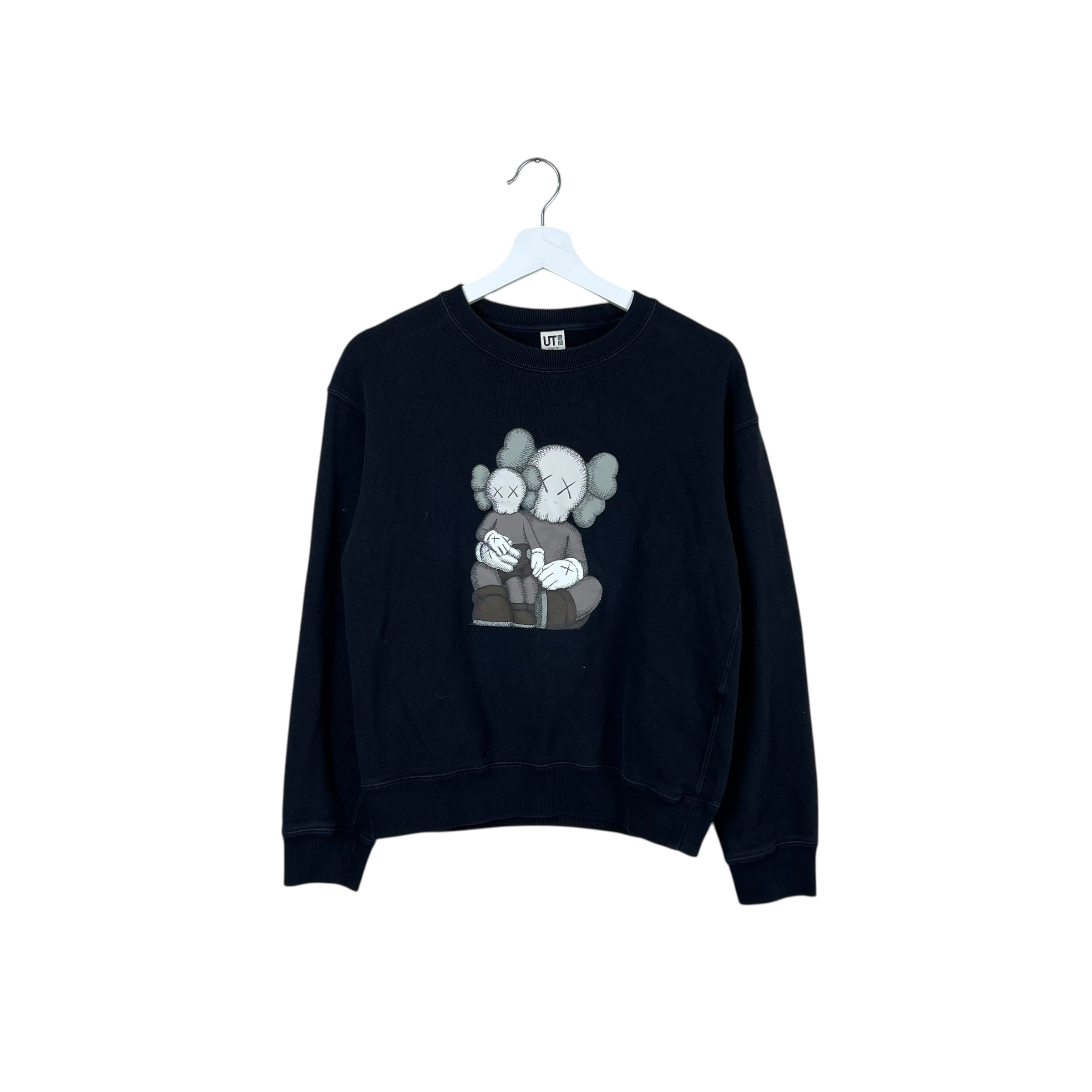 Uniqlo x KAWS Longsleeve Crewneck Black