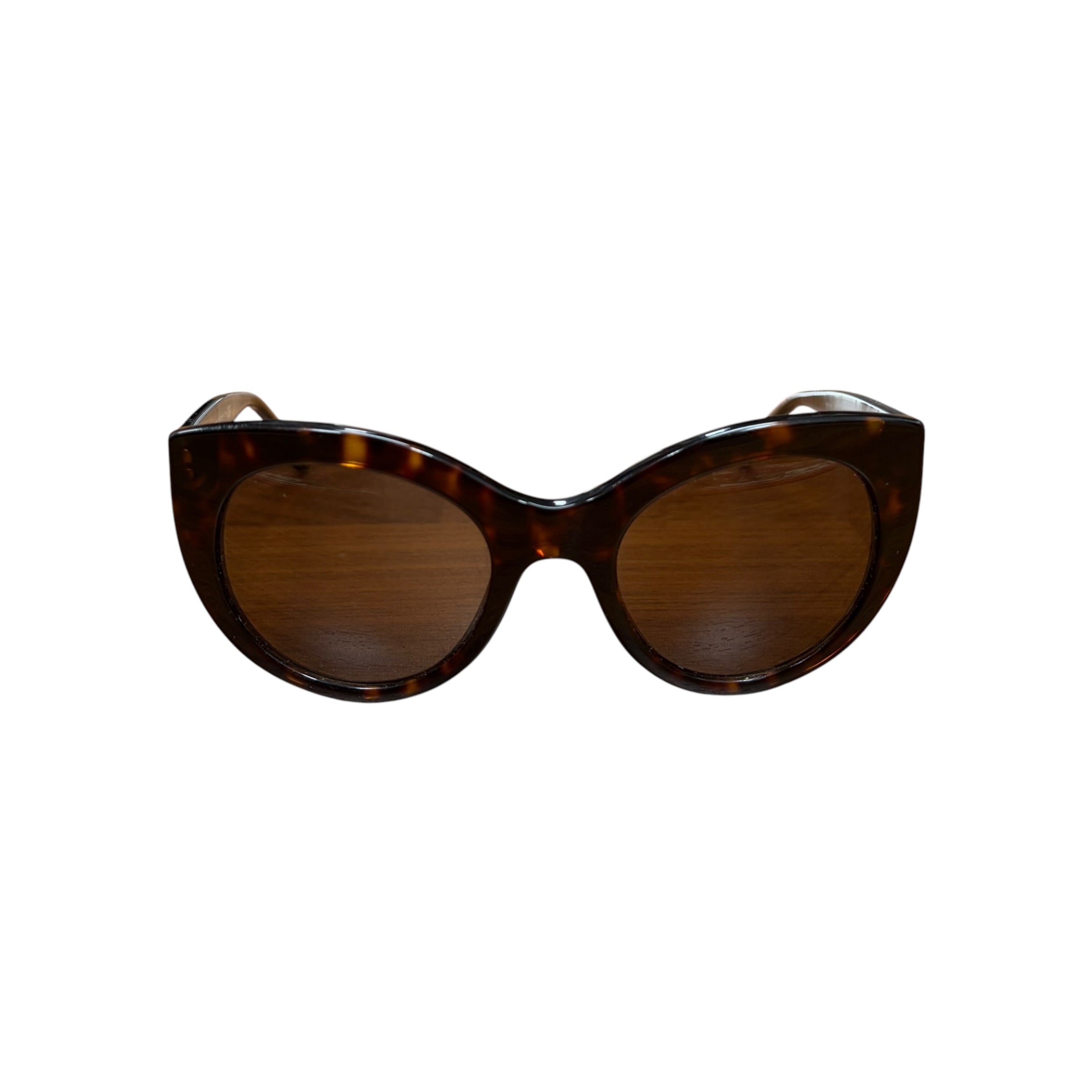 Tory Burch Women’s Tortoise Round Sunglasses