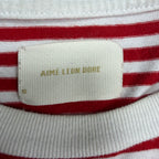 Aimé Leon Dore Breton Striped Tee Red
