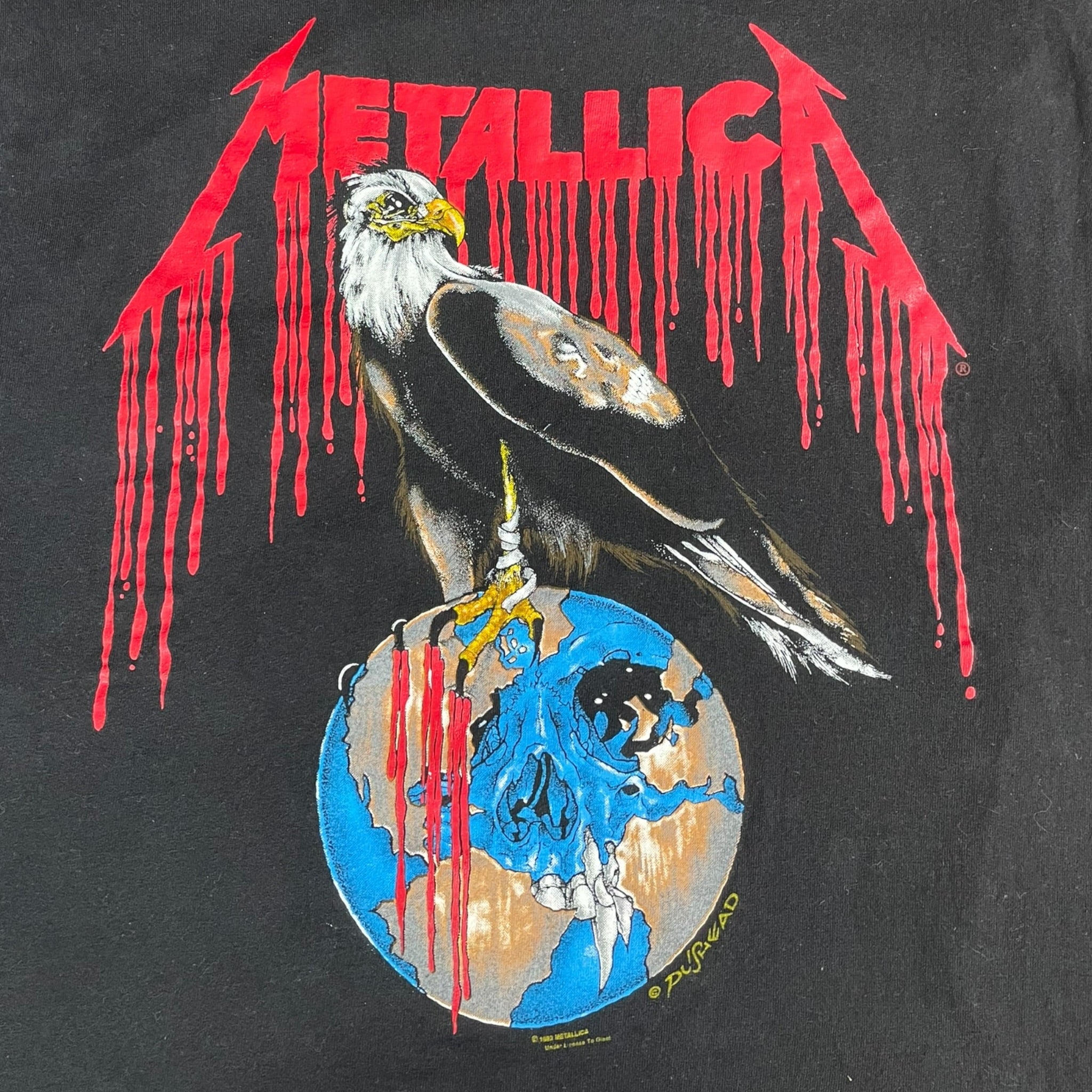 1993 Metallica “Nowhere Else To Roam” Tour Cutoff Tee Black