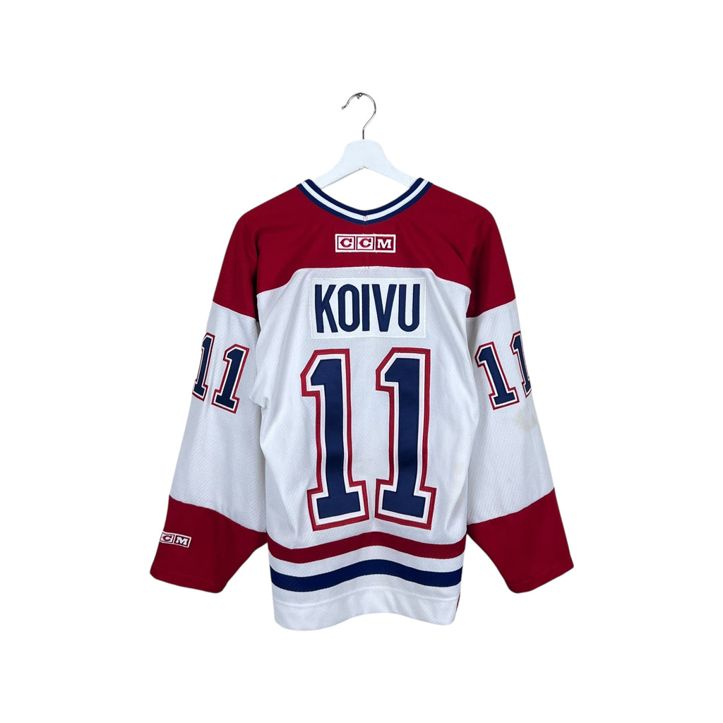Vintage CCM NHL Montreal Canadiens Saku Koivu Home Jersey