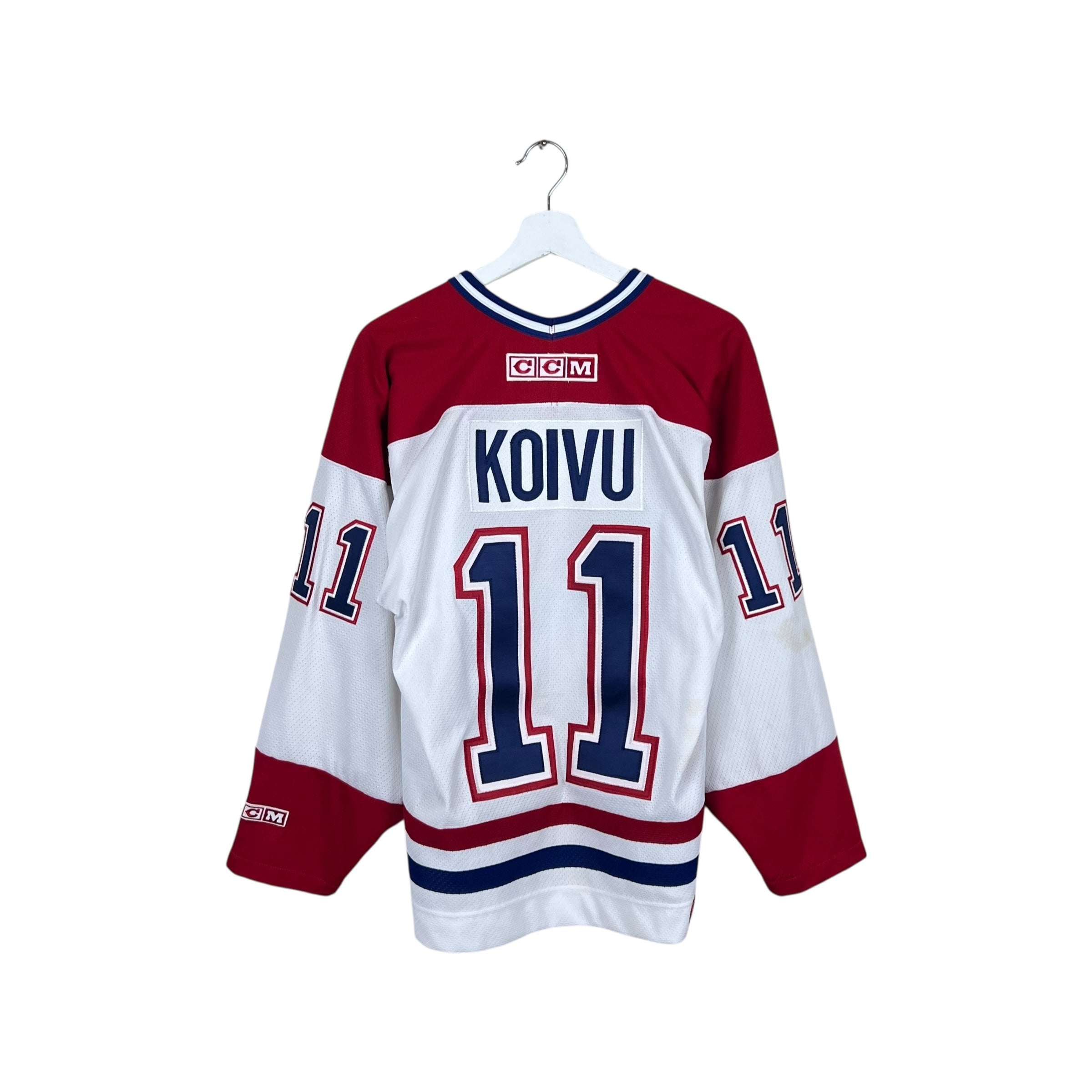 Vintage CCM NHL Montreal Canadiens Saku Koivu Home Jersey