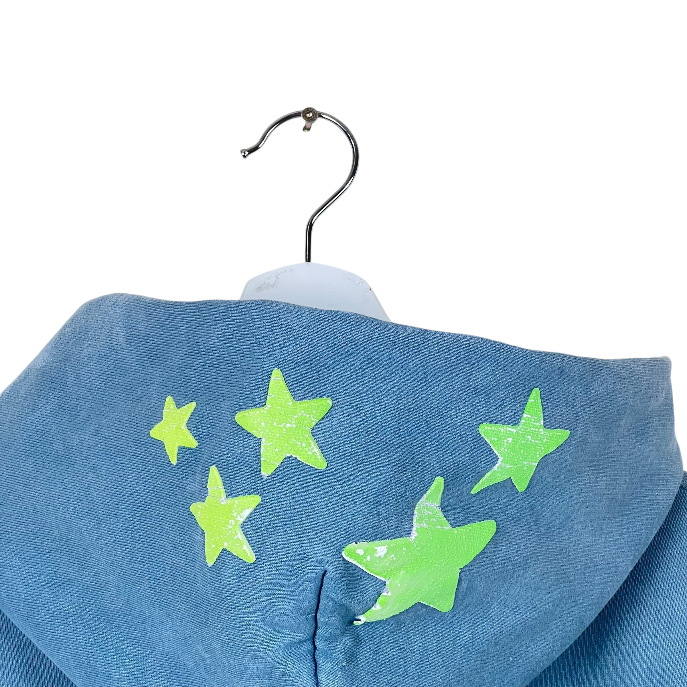 Cactus Plant Flea Market x Kid Cudi Enter Galactic Hoodie “Blue”