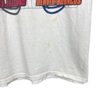 1999 Super Bowl XXXIII Denver Broncos vs Atlanta Falcons Promo Tee White