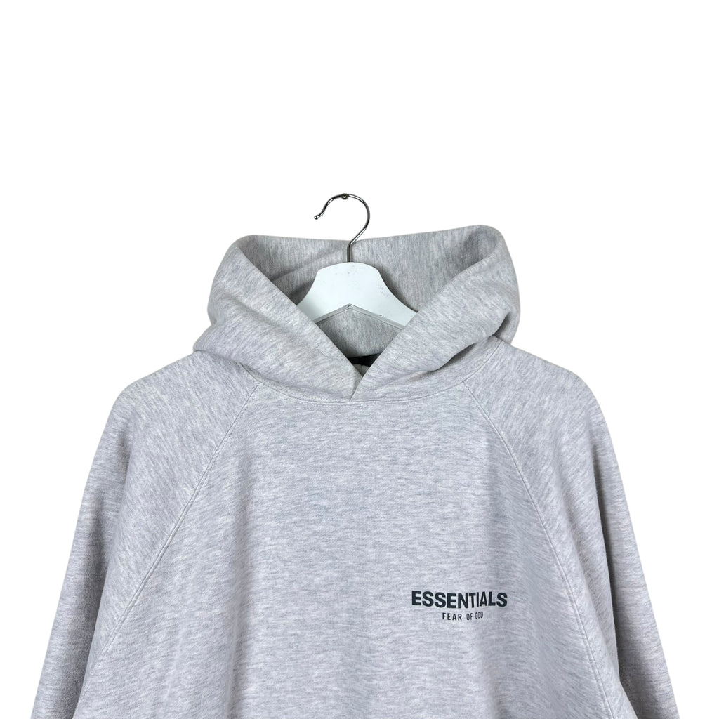 Essentials Reflective Hoodie Light Oatmeal