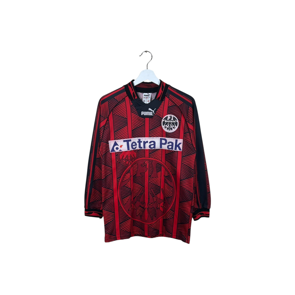 1996 Puma Eintracht Frankfurt Blank Longsleeve Home Jersey
