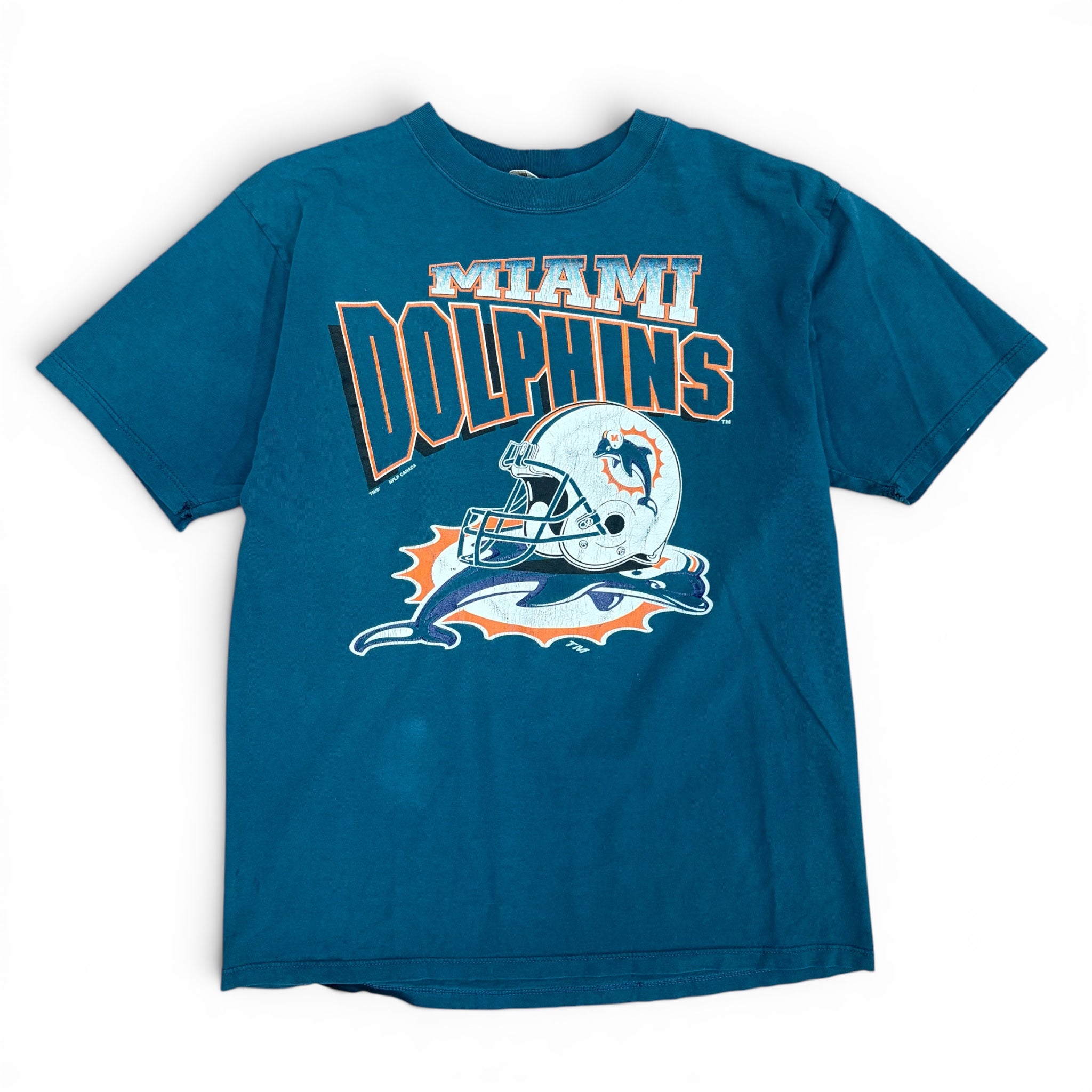 Vintage Waves NFL Miami Dolphins Logo Tee